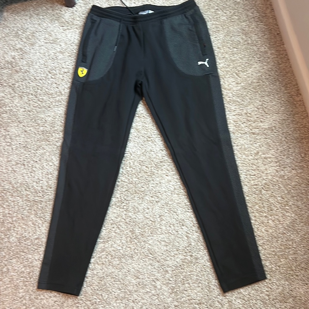 Mens Porsche Car Jogger Sweatpants | Color: Black| Size: XL